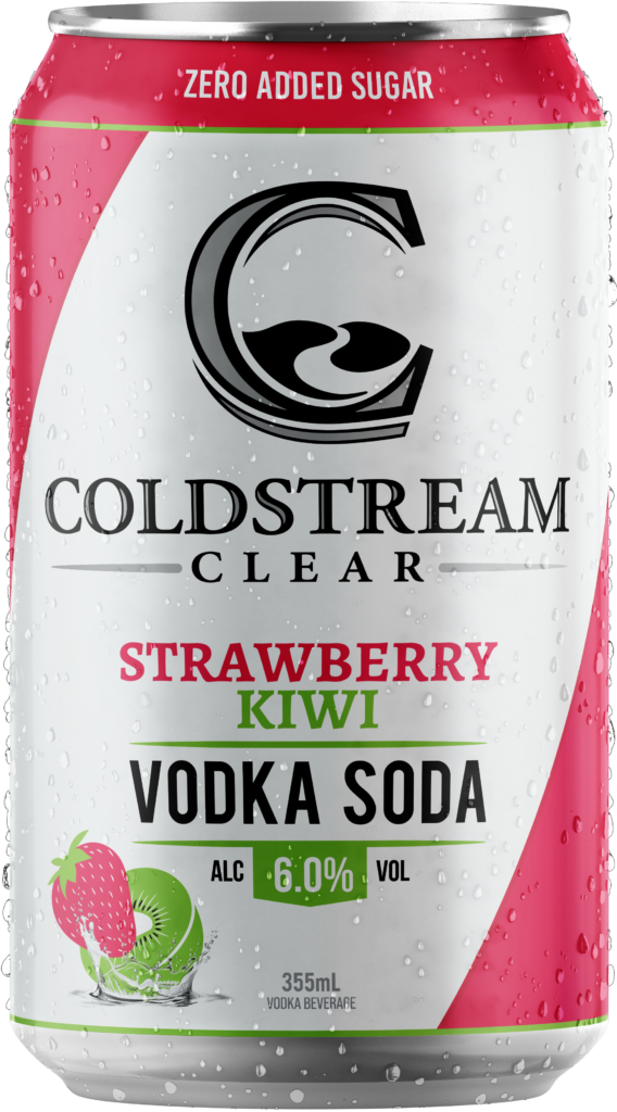 Strawberry Kiwi Vodka Soda