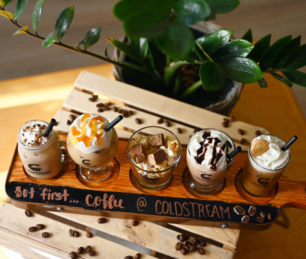 Spiked Iced Coffee Flight