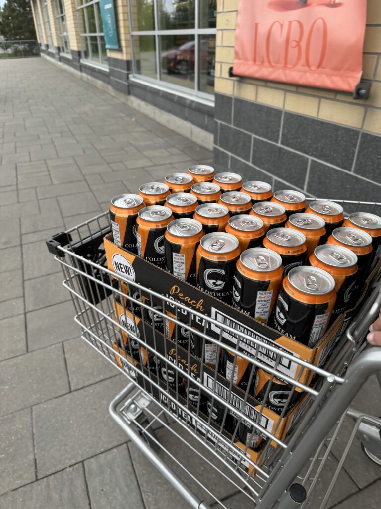 Peach Iced Tea in Ontario