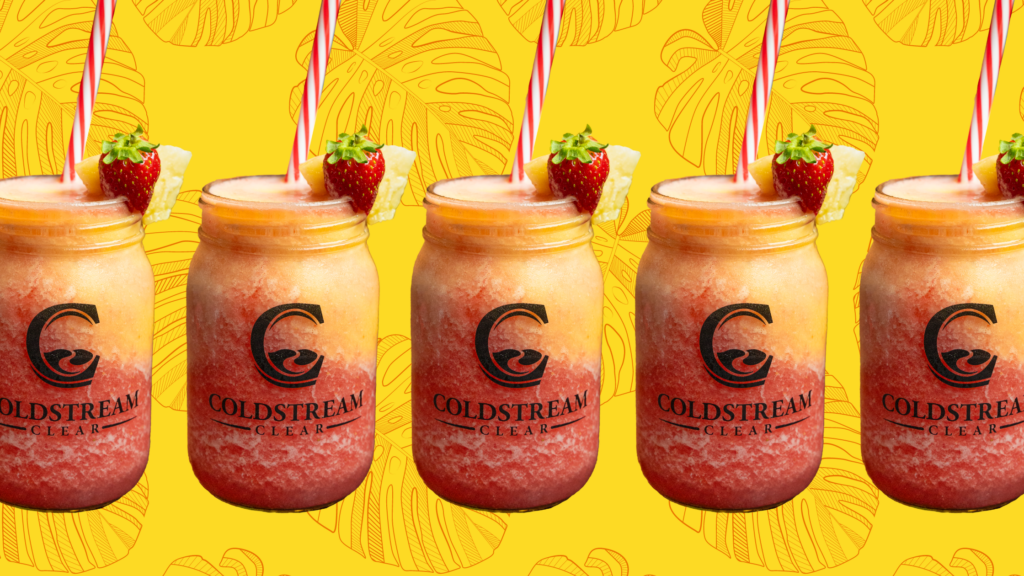 Strawberry Fruit Punch Piña Colada