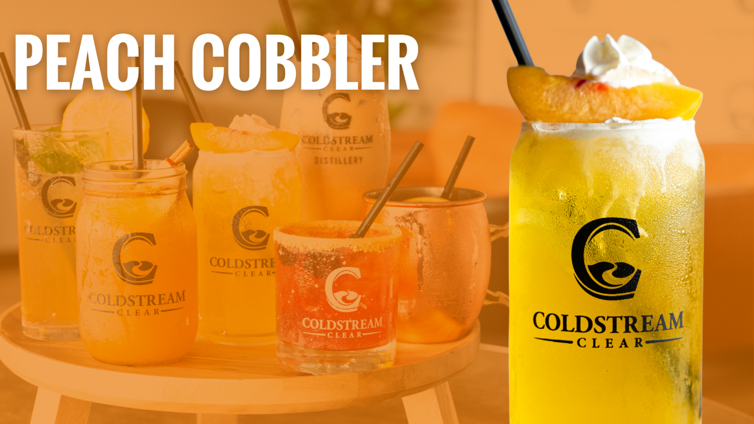 Peach cobbler coldstream clear distillery