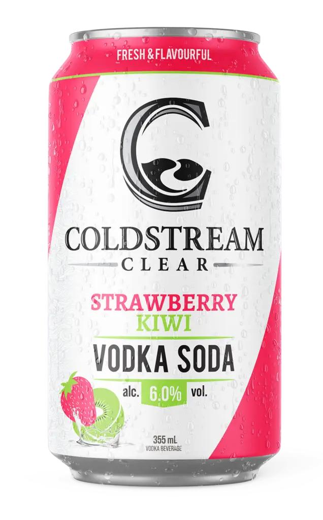 Strawberry Kiwi Vodka Soda
